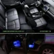 Lumina led rgb interior auto, senzor sunet, 4 benzi autoadezive, 12 v, telecomanda ir - imagine 5