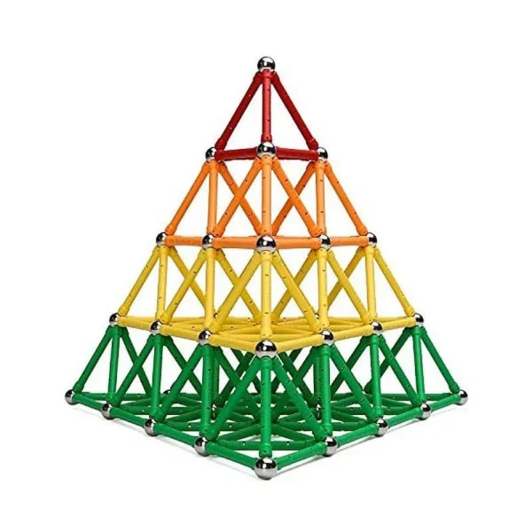 Set constructie magnetic 3d, 350 piese, multicolor, educativ, interactiv, varsta 6+, procart - imagine 7