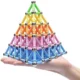 Set constructie magnetic 3d, 350 piese, multicolor, educativ, interactiv, varsta 6+, procart - imagine 12