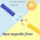 Set constructie magnetic 3d, 138 piese, joc educativ varsta 6+, procart - imagine 21