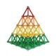 Set constructie magnetic 3d, 138 piese, joc educativ varsta 6+, procart - imagine 6