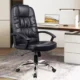Scaun ergonomic directorial, inaltime reglabila 108-118 cm, rotativ, maxim 150 kg, negru - imagine 8