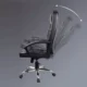 Scaun ergonomic directorial, inaltime reglabila 108-118 cm, rotativ, maxim 150 kg, negru - imagine 12