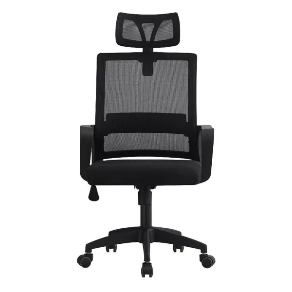 Scaun ergonomic de birou, cu tetiera, reglabil si rotativ, mesh - imagine 6