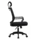 Scaun ergonomic de birou, cu tetiera, reglabil si rotativ, mesh - imagine 3