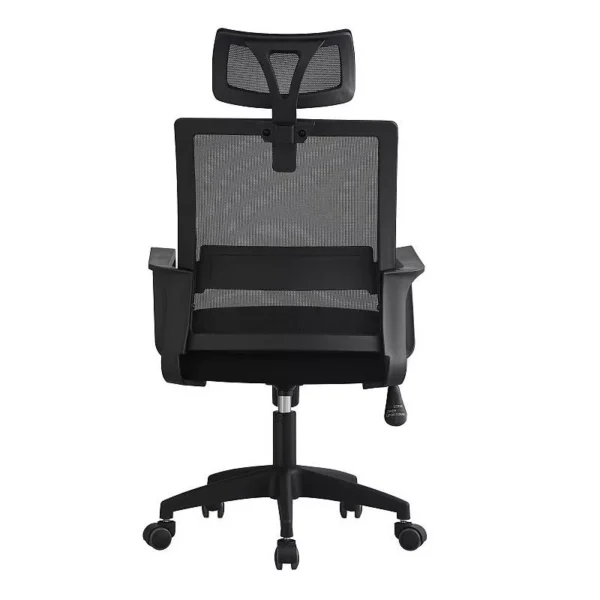 Scaun ergonomic de birou, cu tetiera, reglabil si rotativ, mesh - imagine 8