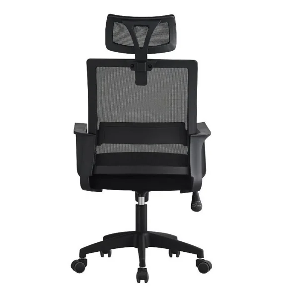 Scaun ergonomic de birou, cu tetiera, reglabil si rotativ, mesh - imagine 4