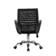 Scaun ergonomic de birou, baza otel cromat, inaltime reglabila 87-97 cm, rotativ, manere - imagine 8