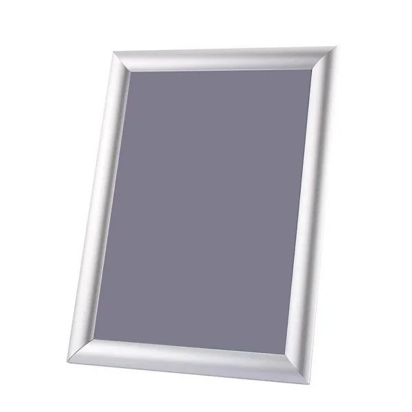 Rama click aluminiu, expunere afise si postere in format a0, colturi drepte, fixare orizontala sau verticala pe perete - imagine 2