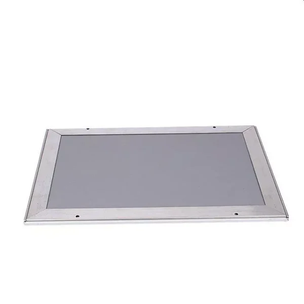 Rama click aluminiu, expunere afise si postere in format a0, colturi drepte, fixare orizontala sau verticala pe perete - imagine 22