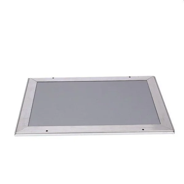 Rama click aluminiu, expunere afise si postere in format a0, colturi drepte, fixare orizontala sau verticala pe perete - imagine 9