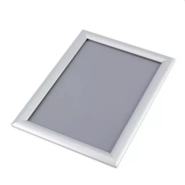 Rama click aluminiu, expunere afise si postere in format a0, colturi drepte, fixare orizontala sau verticala pe perete - imagine 18