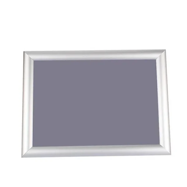 Rama click aluminiu, expunere afise si postere in format a0, colturi drepte, fixare orizontala sau verticala pe perete - imagine 4