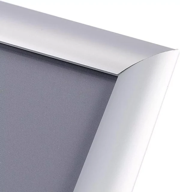 Rama click aluminiu, expunere afise si postere in format a0, colturi drepte, fixare orizontala sau verticala pe perete - imagine 21