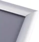 Rama click aluminiu, expunere afise si postere in format a0, colturi drepte, fixare orizontala sau verticala pe perete - imagine 21