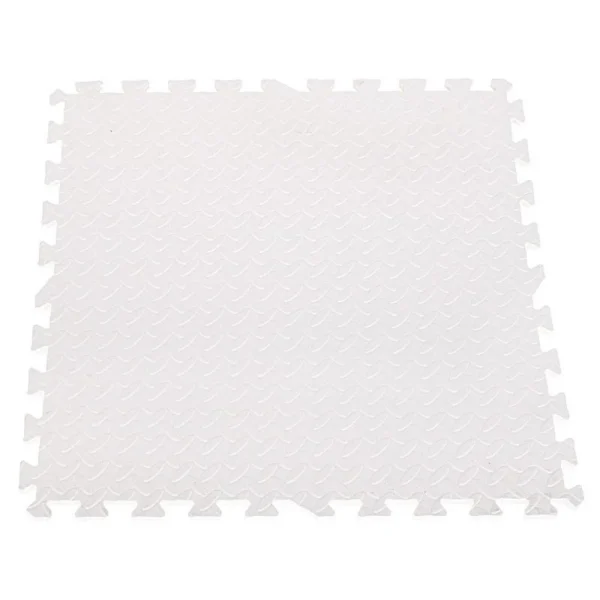Covor puzzle xl, 60x60 cm, grosime 2 cm, spuma eva, 2 piese culoare alb - imagine 11