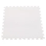 Covor puzzle xl, 60x60 cm, grosime 2 cm, spuma eva, 2 piese culoare alb