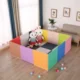 Covor puzzle xl, 60x60 cm, grosime 2 cm, spuma eva, 2 piese culoare galben - imagine 2