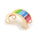 Balansoar rocker din lemn, placa de echilibru, montessori, multicolor - imagine 8