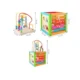 Cub activitati educative, centru multifunctional, 5 in 1, jucarie interactiva din lemn - imagine 7