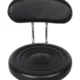 Set 2 scaune ergonomice fara manere, inaltime reglabila, baza cromata, polipropilena - imagine 33