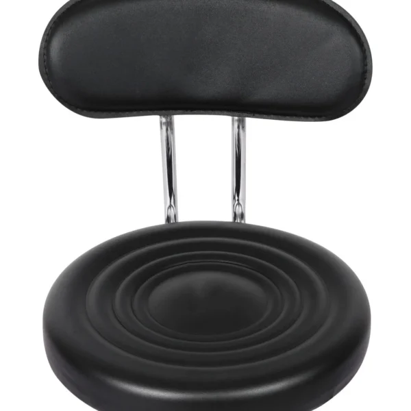 Set 2 scaune ergonomice fara manere, inaltime reglabila, baza cromata, polipropilena - imagine 11