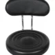 Set 2 scaune ergonomice fara manere, inaltime reglabila, baza cromata, polipropilena - imagine 11