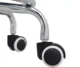 Set 2 scaune ergonomice fara manere, inaltime reglabila, baza cromata, polipropilena - imagine 34