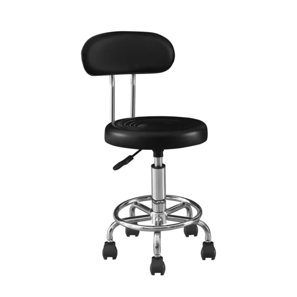 Set 2 scaune ergonomice fara manere, inaltime reglabila, baza cromata, polipropilena Set 2 scaune ergonomice fara manere, inaltime reglabila, baza cromata, polipropilena - imagine 1
