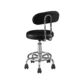 Set 2 scaune ergonomice fara manere, inaltime reglabila, baza cromata, polipropilena - imagine 31