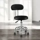 Set 2 scaune ergonomice fara manere, inaltime reglabila, baza cromata, polipropilena - imagine 18