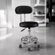 Set 2 scaune ergonomice fara manere, inaltime reglabila, baza cromata, polipropilena - imagine 41