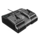 Set compresor cu 2 acumulatori 18v si incarcator dublu (6 L) DEDRA - SAS+ALL - imagine 2