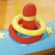 Centru de joaca acvatic pentru copii, multiple jocuri, piscina, tobogan, 435x213x117 cm - imagine 8