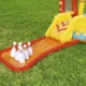 Centru de joaca acvatic pentru copii, multiple jocuri, piscina, tobogan, 435x213x117 cm - imagine 9
