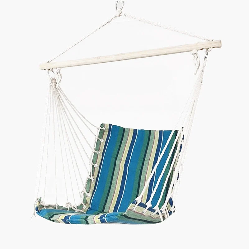 Hamac tip leagan pentru o persoana, suport lemn, 50x50x45 cm Hamac tip leagan pentru o persoana, suport lemn, 50x50x45 cm - imagine 1
