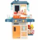 Bucatarie copii, efecte sonore, abur, lumini, 42 accesorii, circuit apa cu robinet, 63x45x22 cm - imagine 2