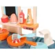 Bucatarie copii, efecte sonore, abur, lumini, 42 accesorii, circuit apa cu robinet, 63x45x22 cm - imagine 14