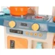 Bucatarie copii, efecte sonore, abur, lumini, 42 accesorii, circuit apa cu robinet, 63x45x22 cm - imagine 15