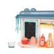 Bucatarie copii, efecte sonore, abur, lumini, 42 accesorii, circuit apa cu robinet, 63x45x22 cm - imagine 16