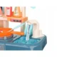 Bucatarie copii, efecte sonore, abur, lumini, 42 accesorii, circuit apa cu robinet, 63x45x22 cm - imagine 5