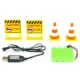 Excavator cu telecomanda 7 canale, reincarcabil usb, 18x13.5x33.5 cm, rotire 360 grade - imagine 8