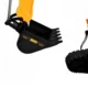 Excavator cu telecomanda 7 canale, reincarcabil usb, 18x13.5x33.5 cm, rotire 360 grade - imagine 3