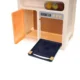 Bucatarie copii, abur rece, efecte sonore si lumini, circuit inchis robinet apa, 65 piese, 93x71x28 cm - imagine 13