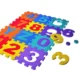 Covor spuma eva tip puzzle cu cifre si litere 3 mp, 36 piese, 29x29 cm, grosime 0.9 cm - imagine 2