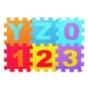 Covor spuma eva tip puzzle cu cifre si litere 3 mp, 36 piese, 29x29 cm, grosime 0.9 cm - imagine 3