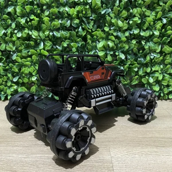 Masinuta cu telecomanda, drift die cast, 1:16, suspensie arcuri mari, 14x22x12 cm - imagine 3