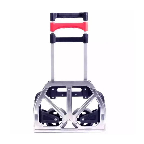 Carucior pliabil tip liza, transport marfa, inaltime reglabila, maxim 100 kg - imagine 2