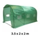 Sera tip tunel, 3.5x2x2 m, folie pe 140g/mp, cadru metalic, filtru uv4