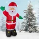 Figurina mos craciun gonflabil 240 cm, iluminat led, pentru interior si exterior, procart